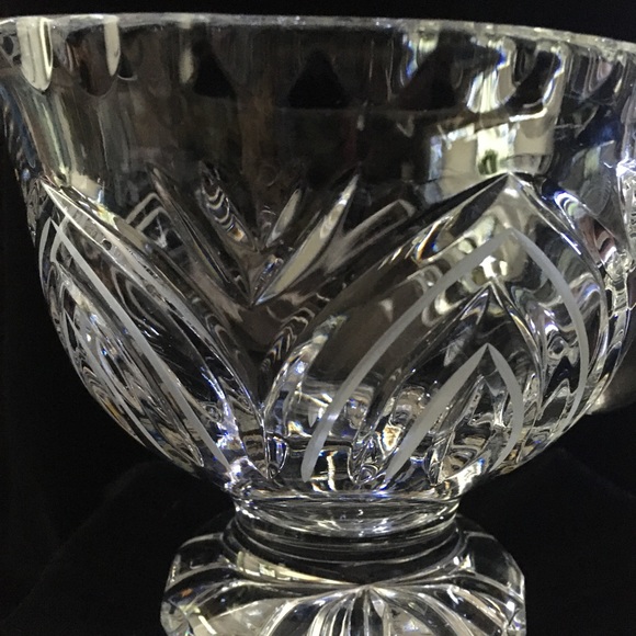 COPY - 𝓥𝓲𝓷𝓽𝓪𝓰𝓮 German crystal sauce /gravy pitcher - Picture 6 of 7